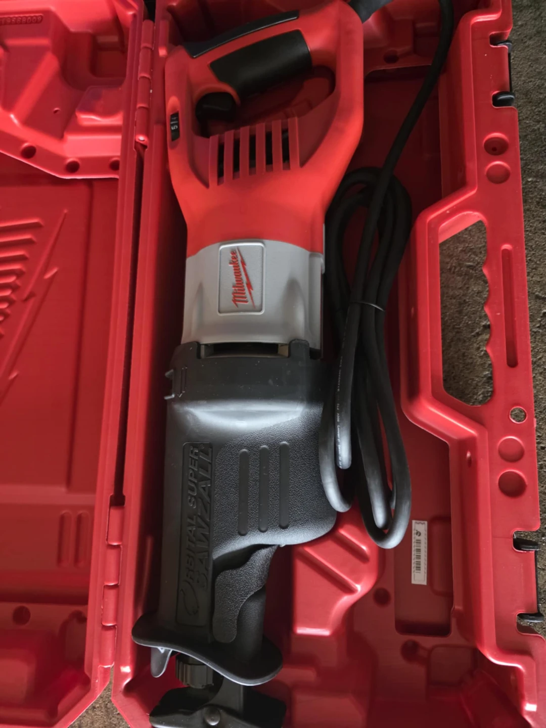 Milwaukee Orbital Super Sawzall Reciprocating Saw with Case