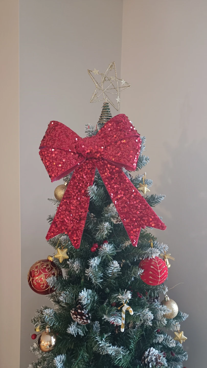 Pre-lit Artificial Christmas Tree with Ornaments - photo 4