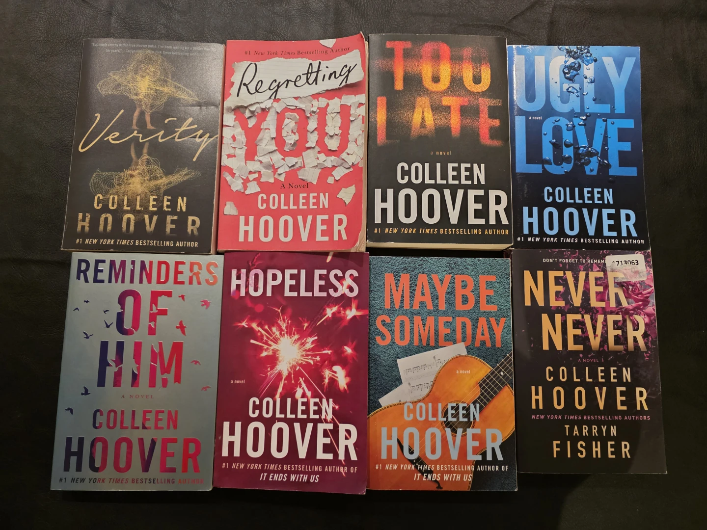 Colleen Hoover Books (Set of 8 Novels)