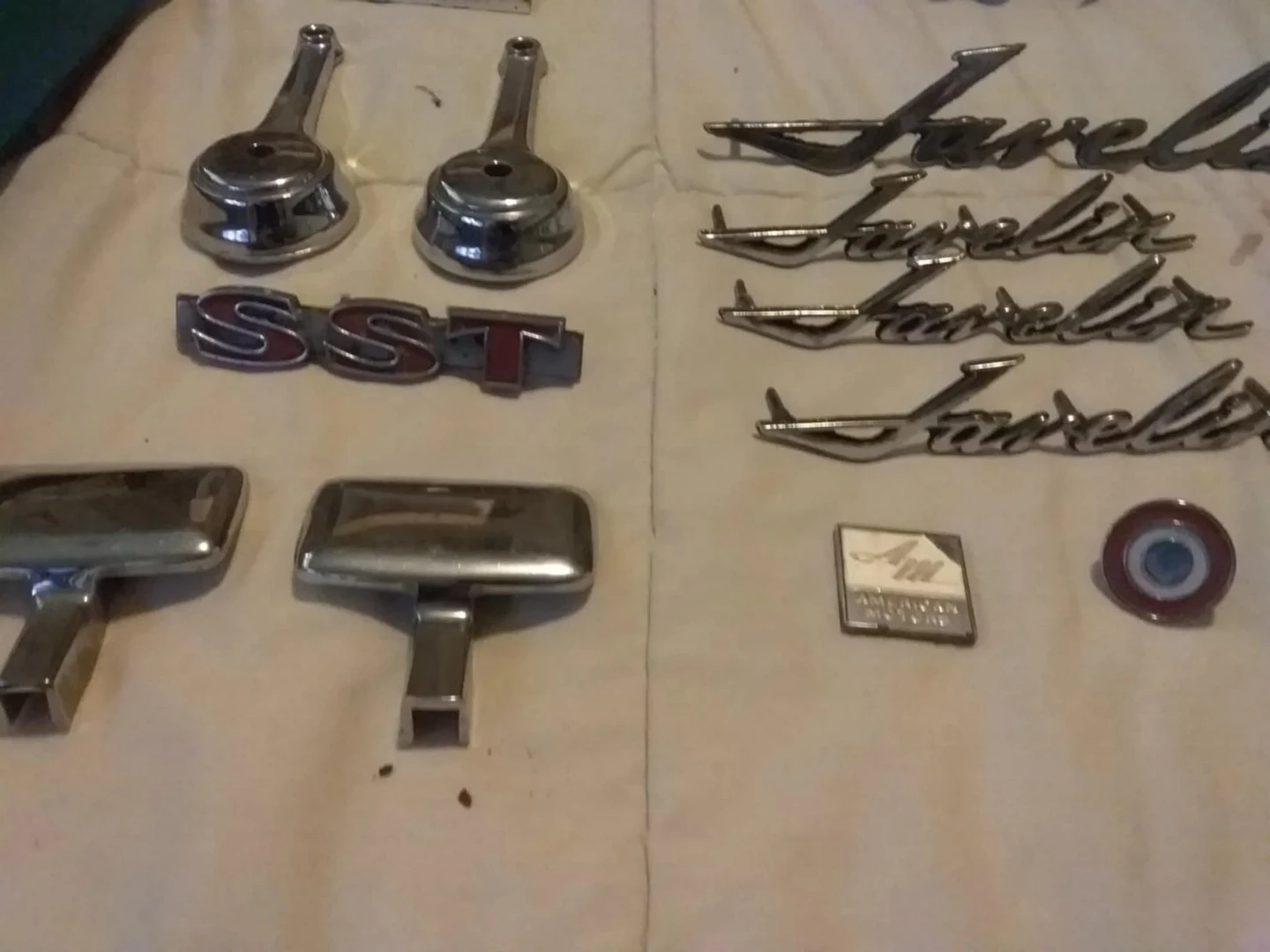 Amc vintage hubcaps set 4 - photo 5