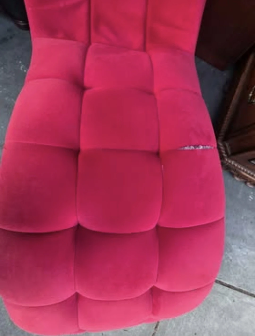 Pink Tufted Lounge Chair - photo 2