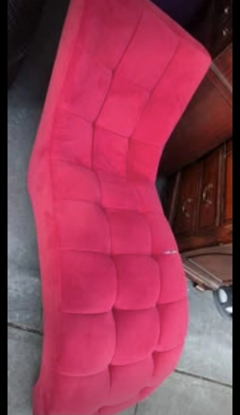 Pink Tufted Lounge Chair - photo 4