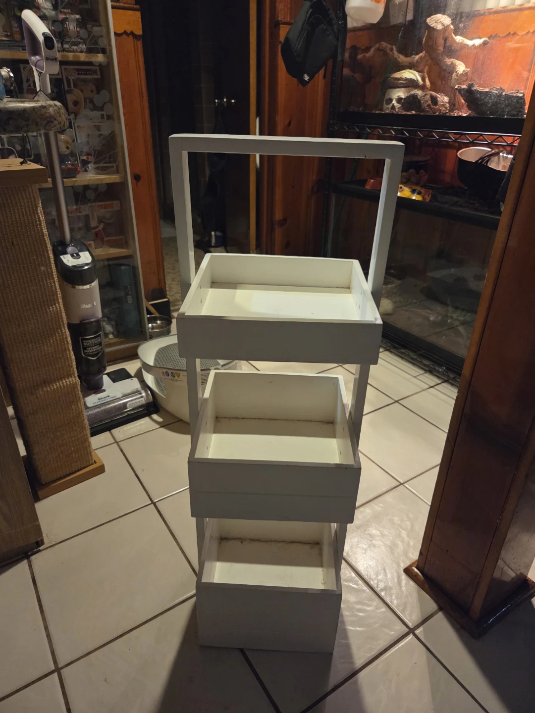 White 3-Drawer Storage