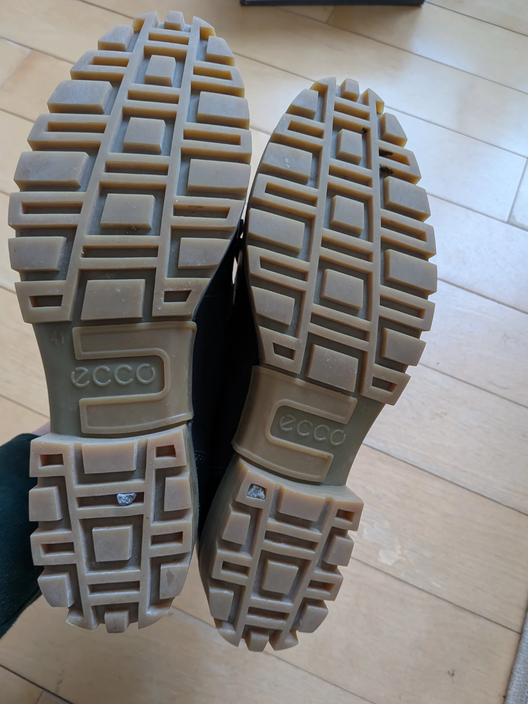 ECCO Loafers Black Leather Size EU 41 - photo 4