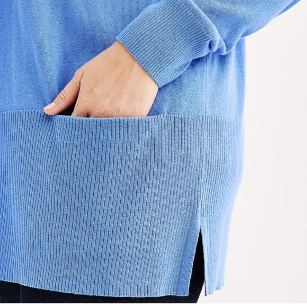 NWT 1X Open Front Cardigan w 2 Pockets 🏆 - photo 3