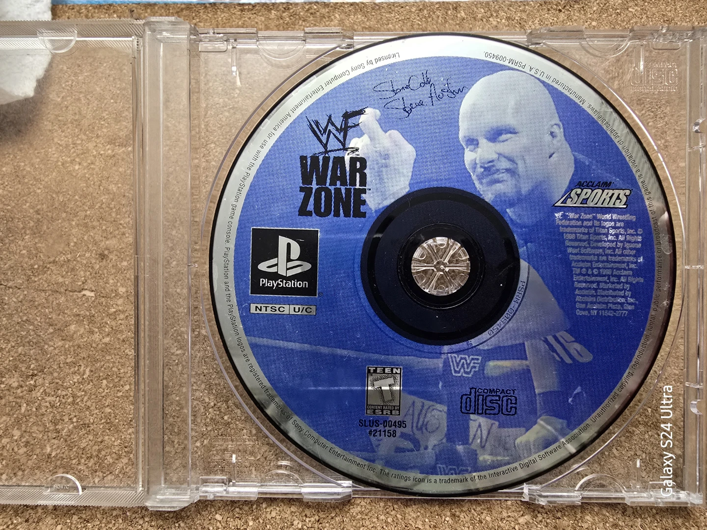 🏆 WWF War Zone Sony PlayStation PS1 Classic Game Collectible - photo 5