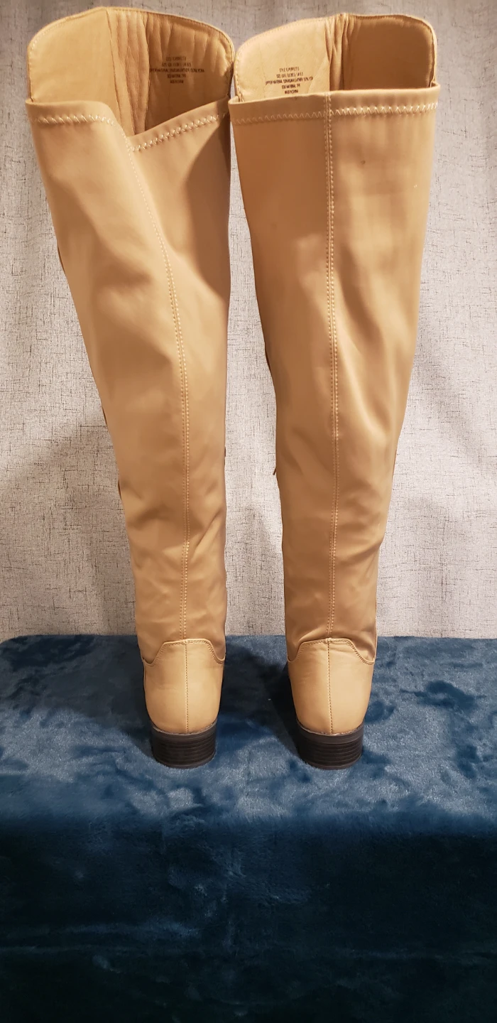 Beige Over-the-Knee Boots - photo 2