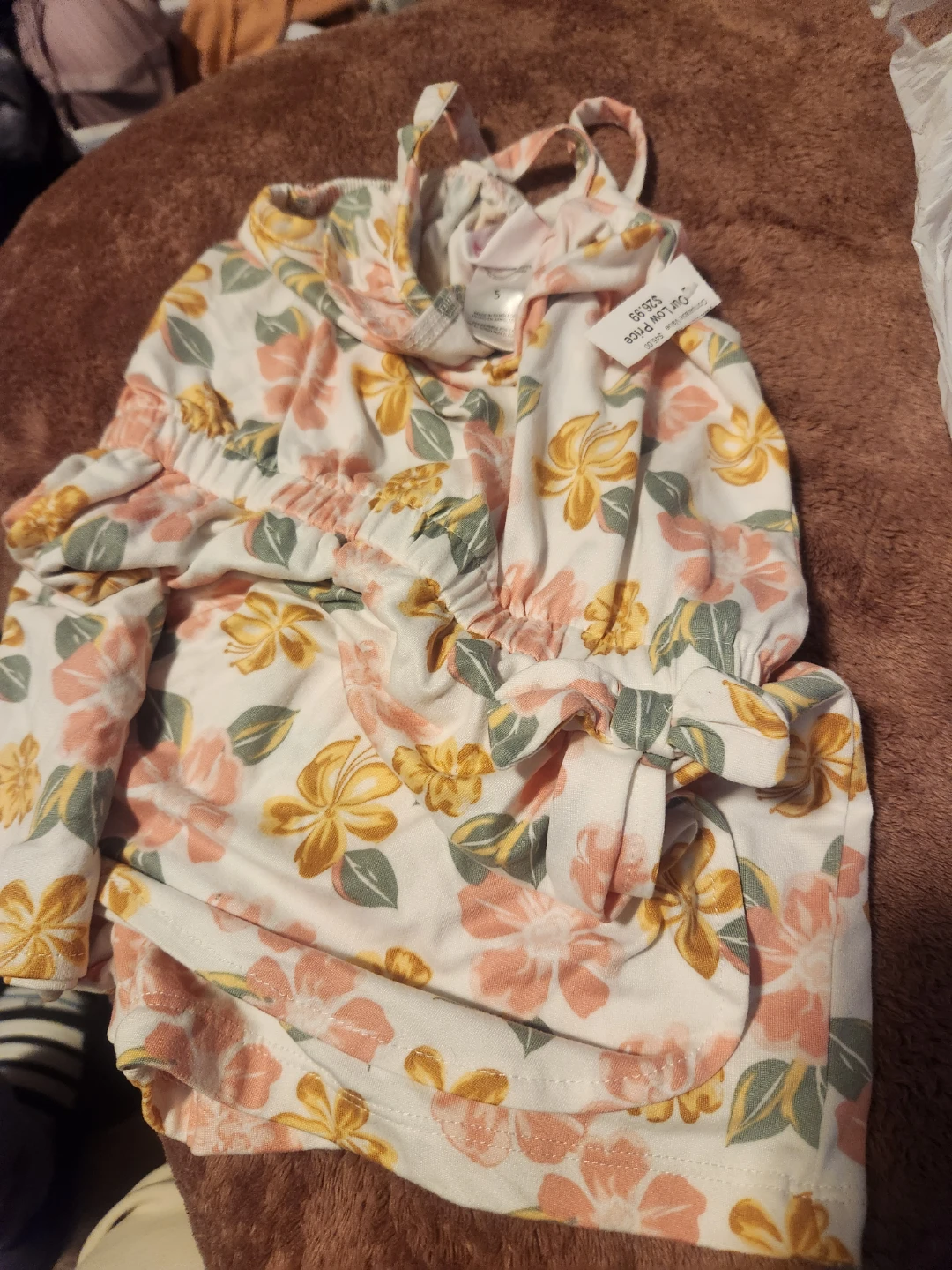 Children's Place Baby Girls Floral Dress