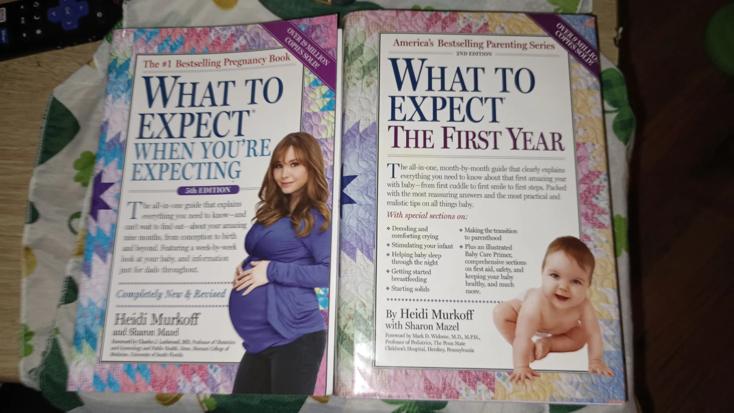 What to Expect When You're Expecting & The First Year Books
