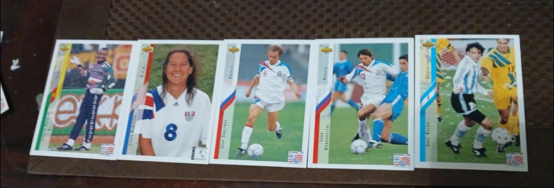 Upper Deck 1995 Soccer Cards