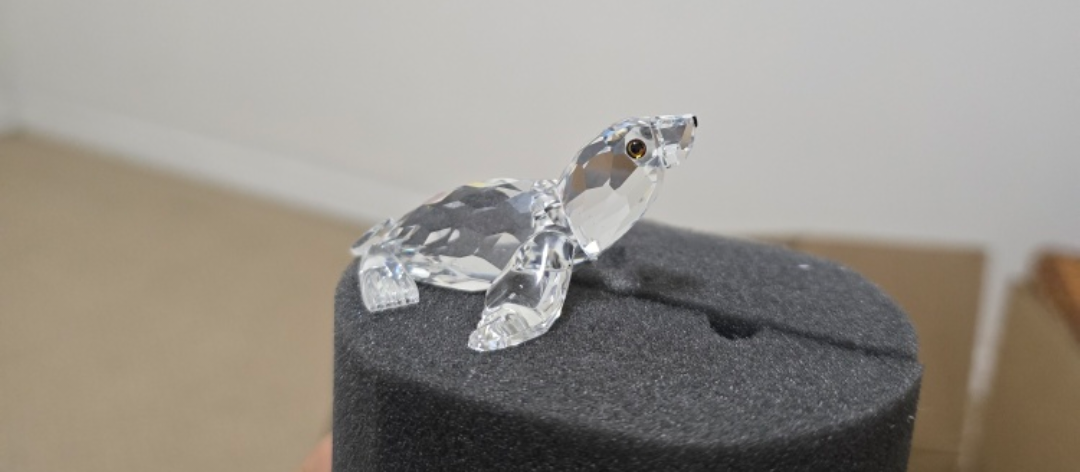 Swarovski Crystal Turtle Figurine - photo 2