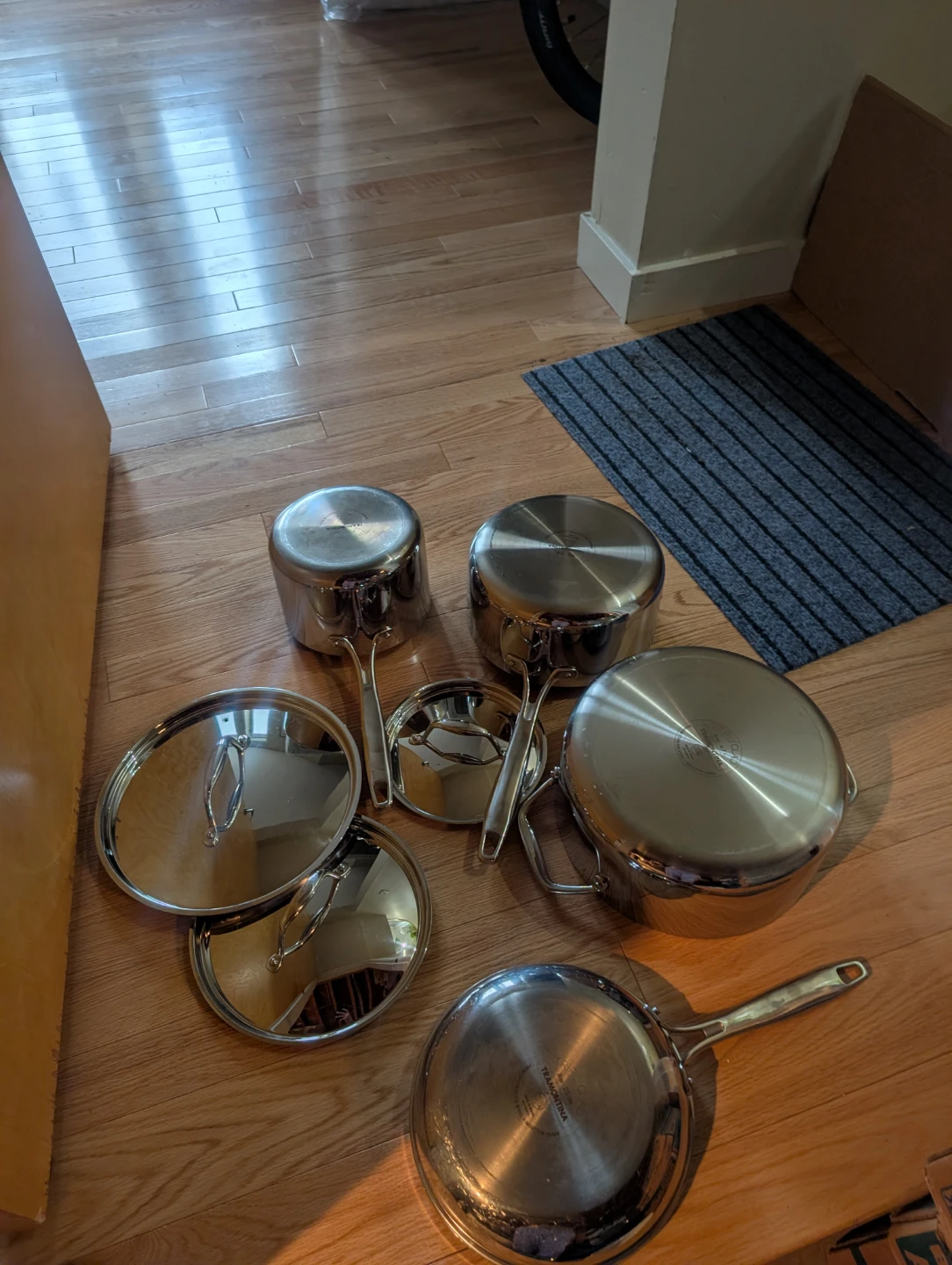 Tramontina 5 Stainless Steel Cookware Set with Lids - photo 2
