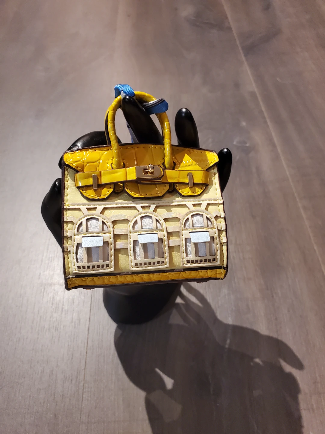 Miniature Handbag Charm Keychain Coin Purse - photo 3