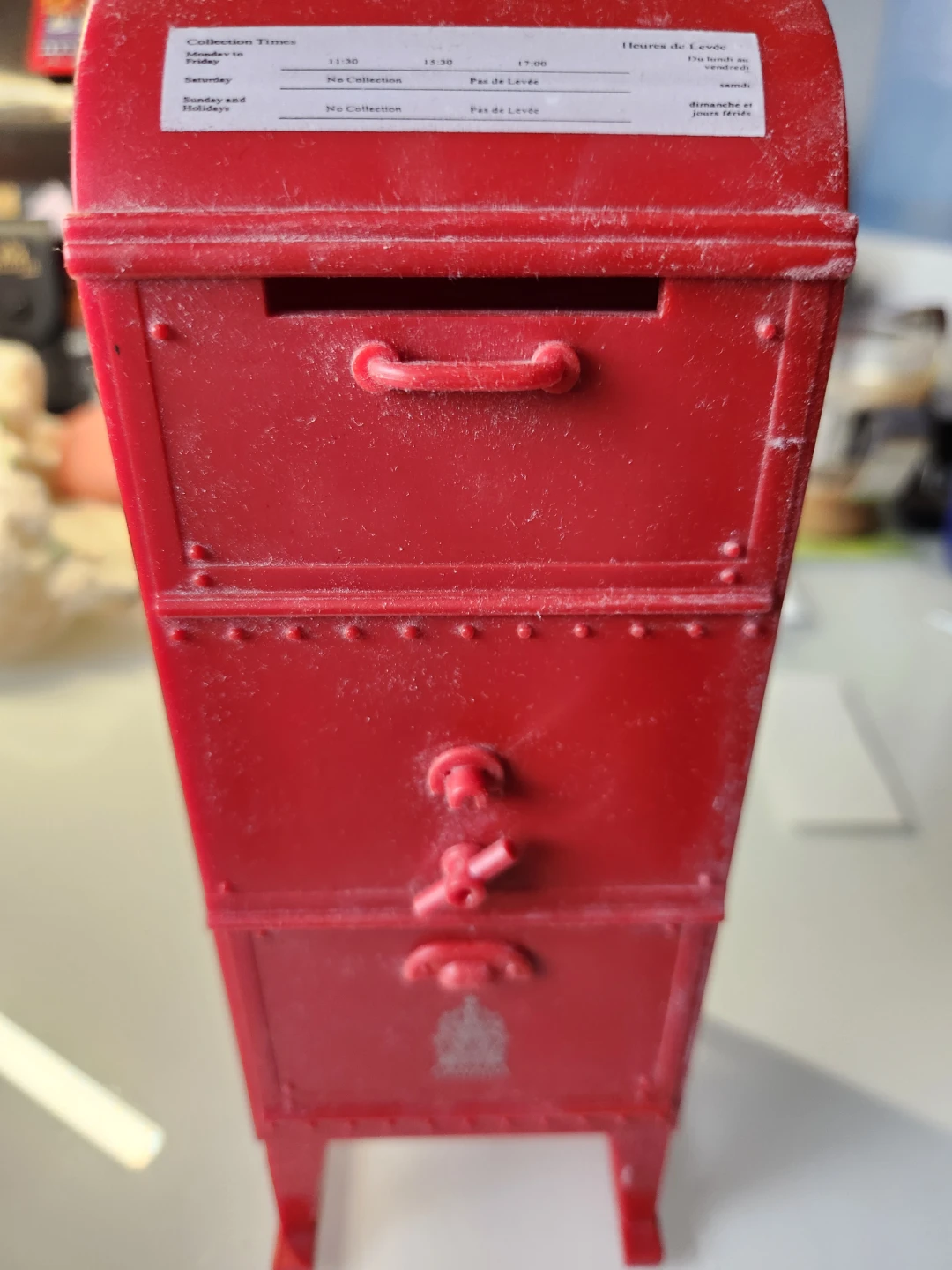 Canada Post Mailbox Coin Bank - photo 2