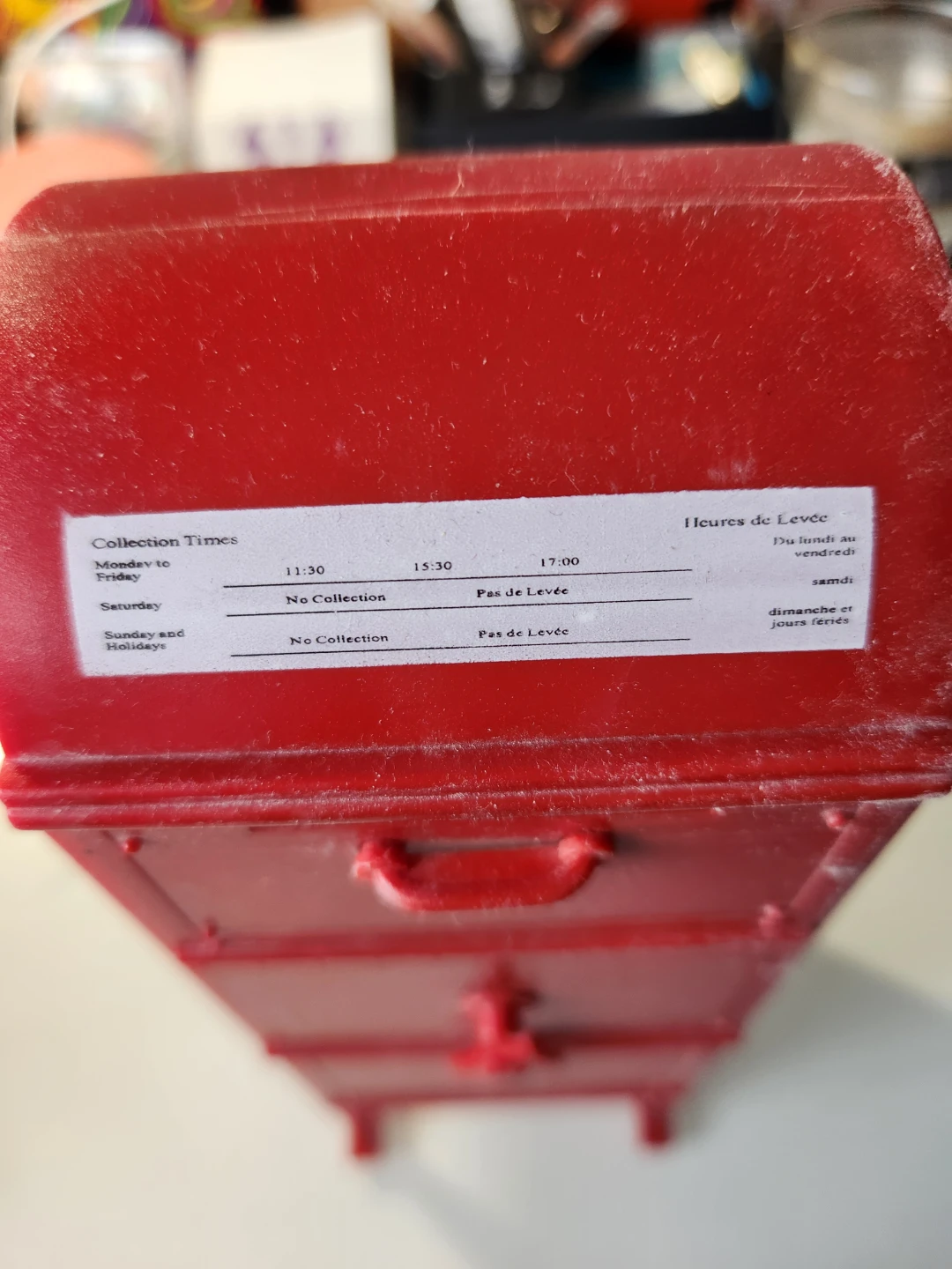 Canada Post Mailbox Coin Bank - photo 3