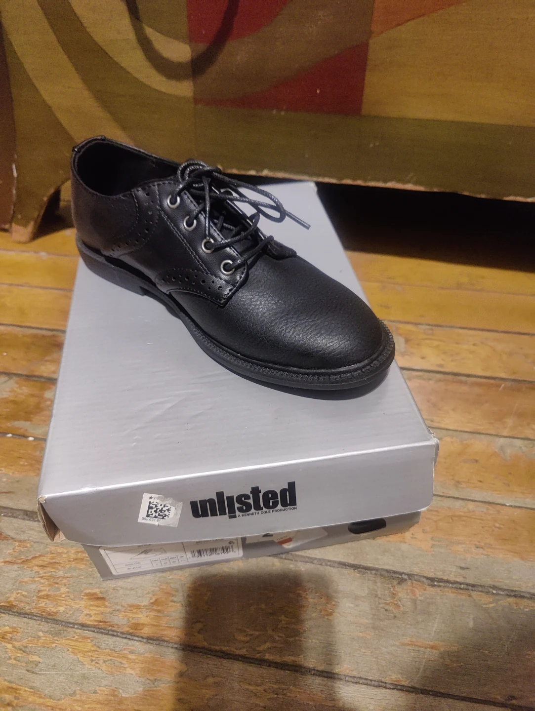 Unlisted Kenneth Cole Black Oxford Dress Shoes