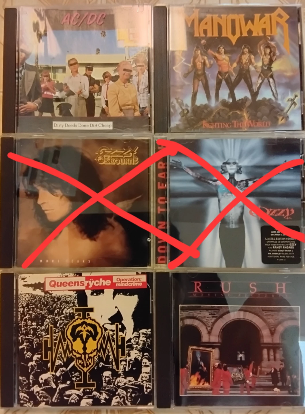 Various Rock Music CDs