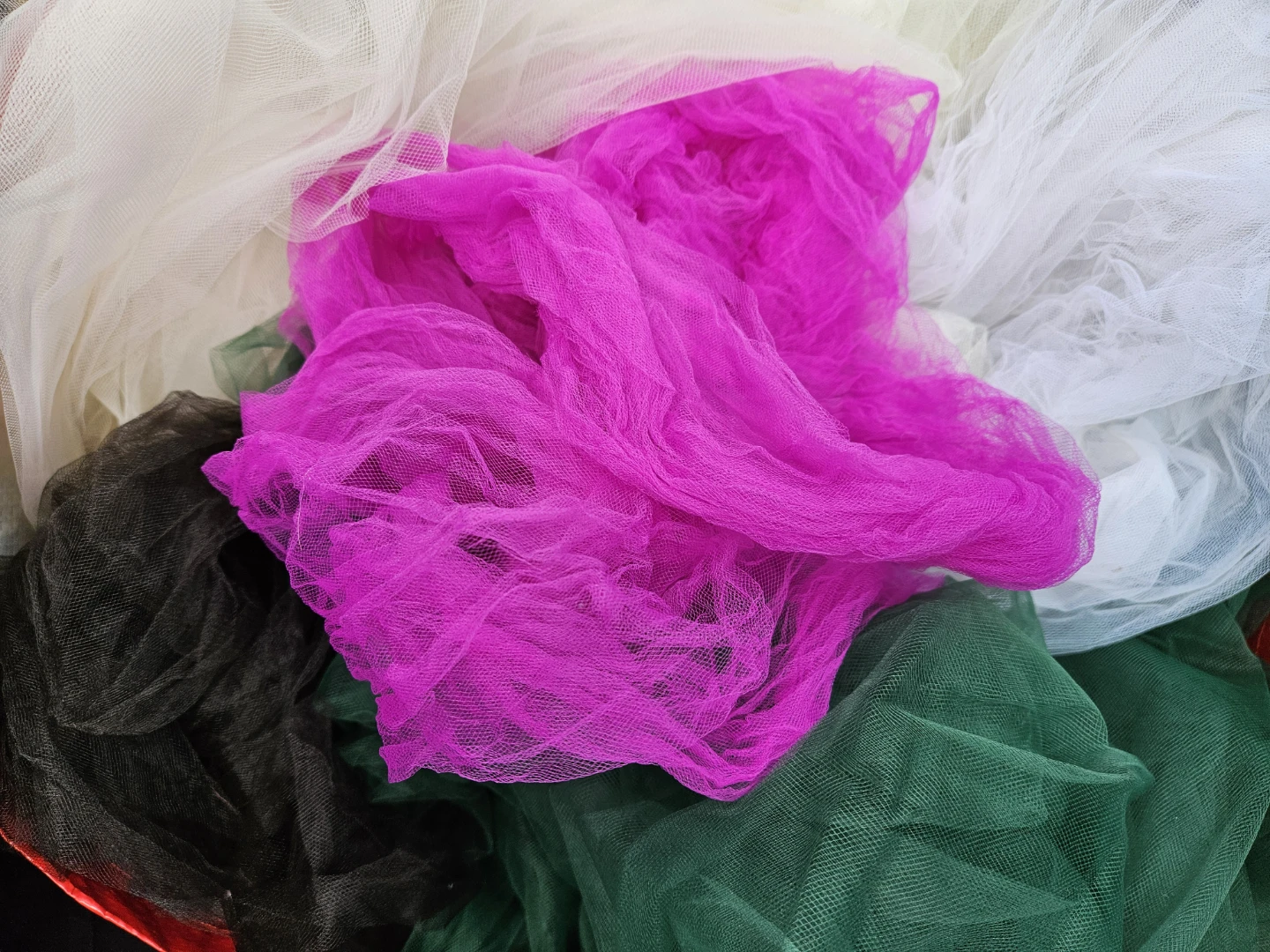 Tulle Fabric - Assorted Colours