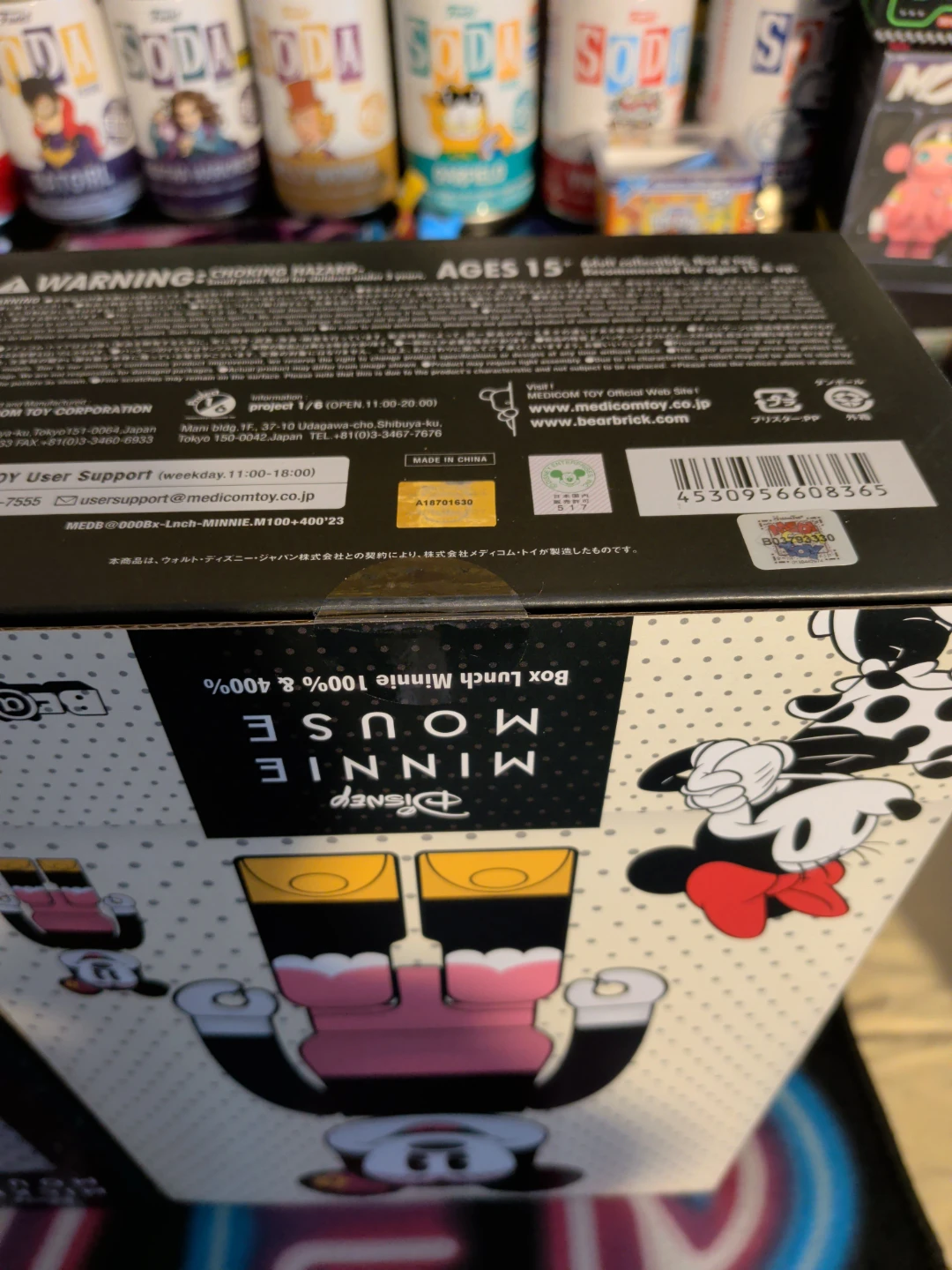 Medicom Toy BE@RBRICK Disney Mickey & Minnie Mouse 100% & 400% - photo 3