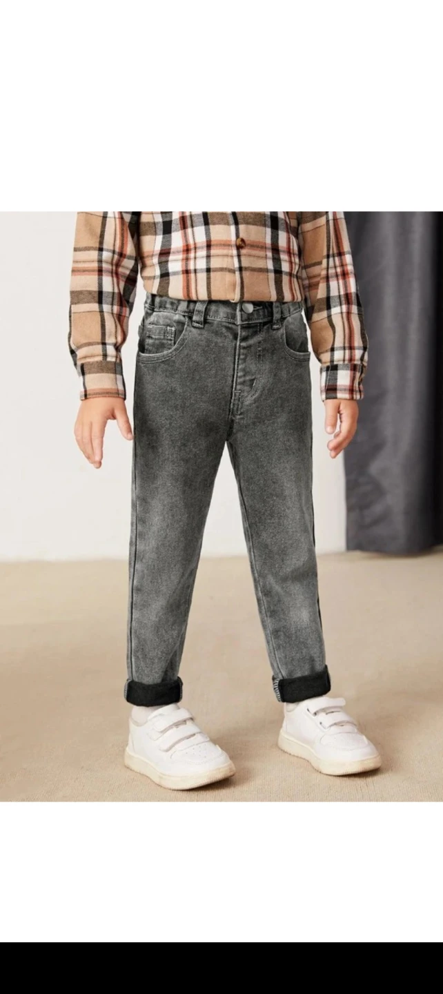 Boys Charcoal Grey Jeans - photo 2