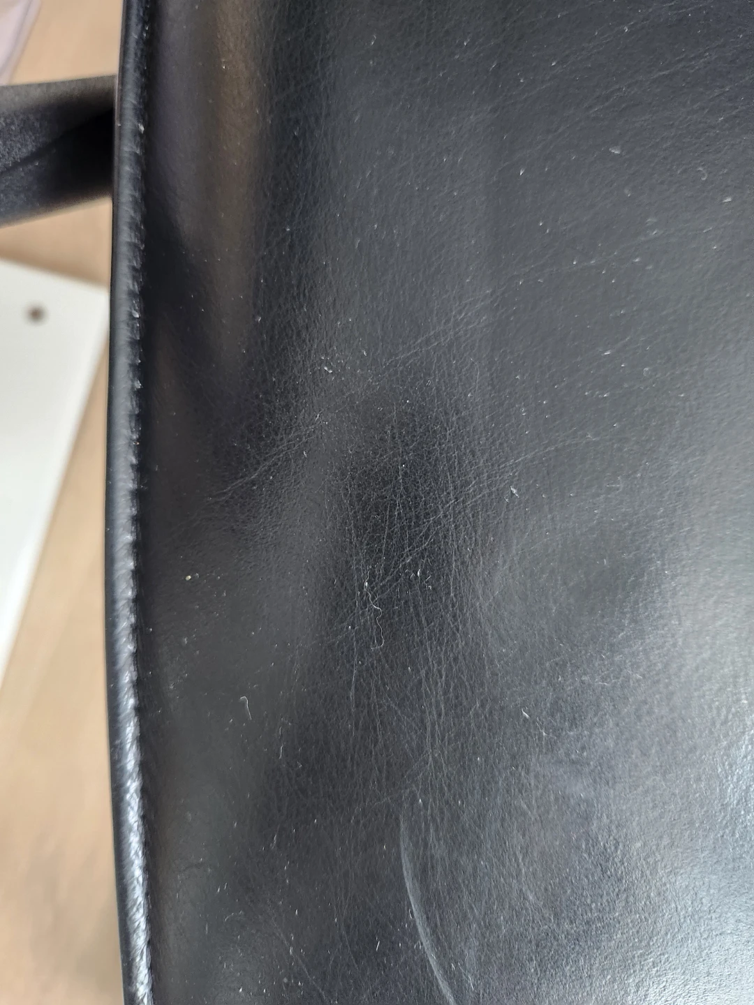 🥕 Teknion Black Leather Executive Office Chair - photo 5