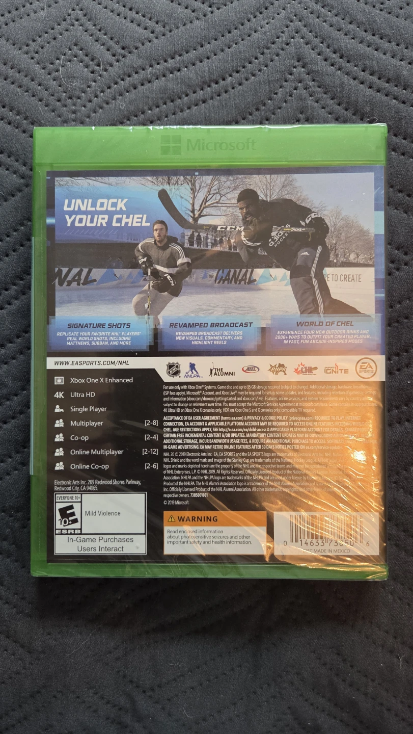 Xbox One NHL 20 Video Game - photo 2