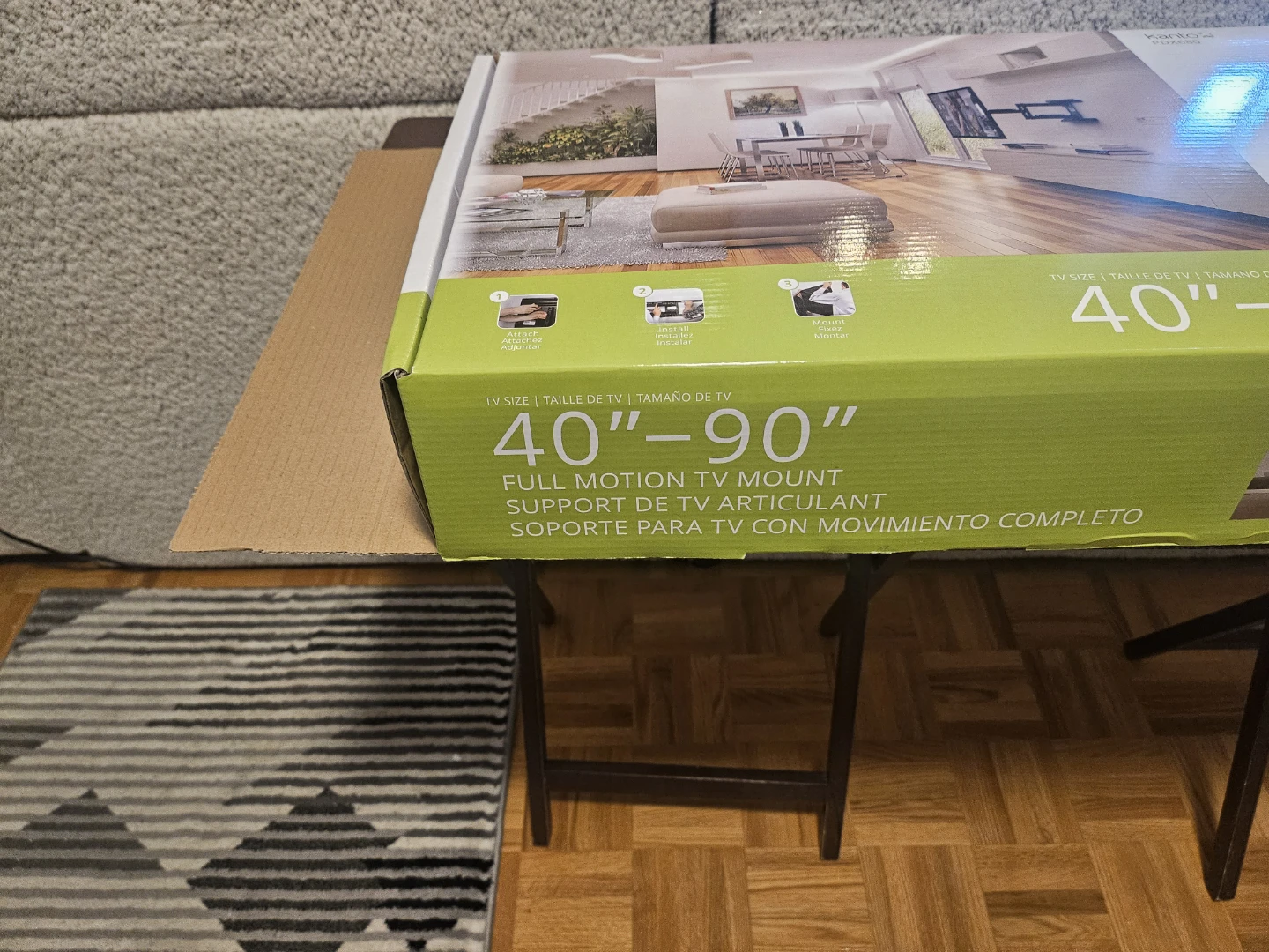 Kanto Full Motion TV Mount for 40"-90" TVs - photo 2