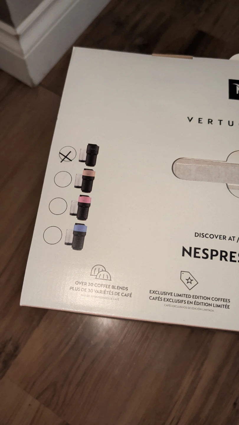 Nespresso Vertuo Pop+ Coffee Machine (Black Licorice) - photo 2