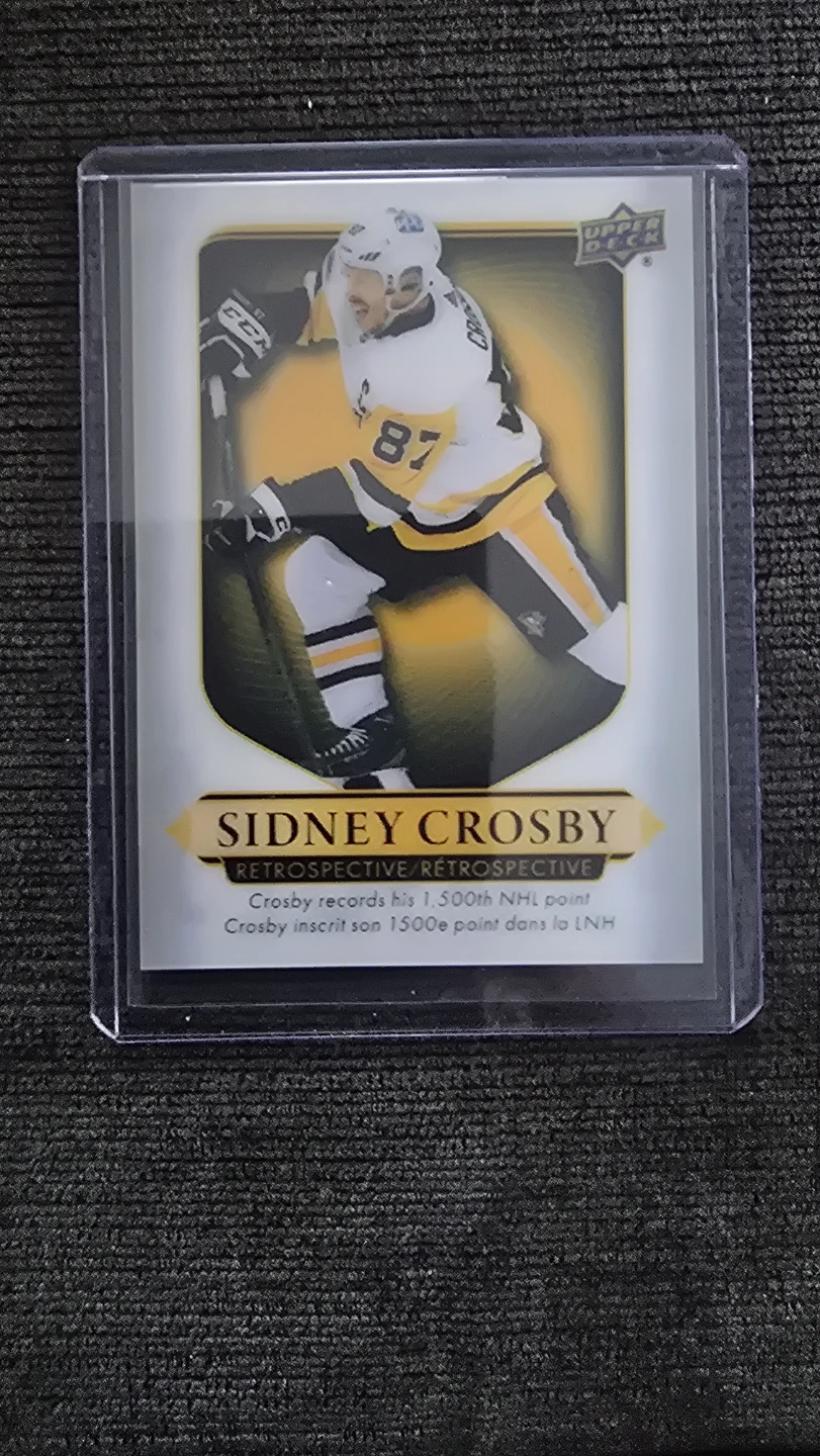 Sidney Crosby Retrospective Hockey Card - Upper Deck - photo 2