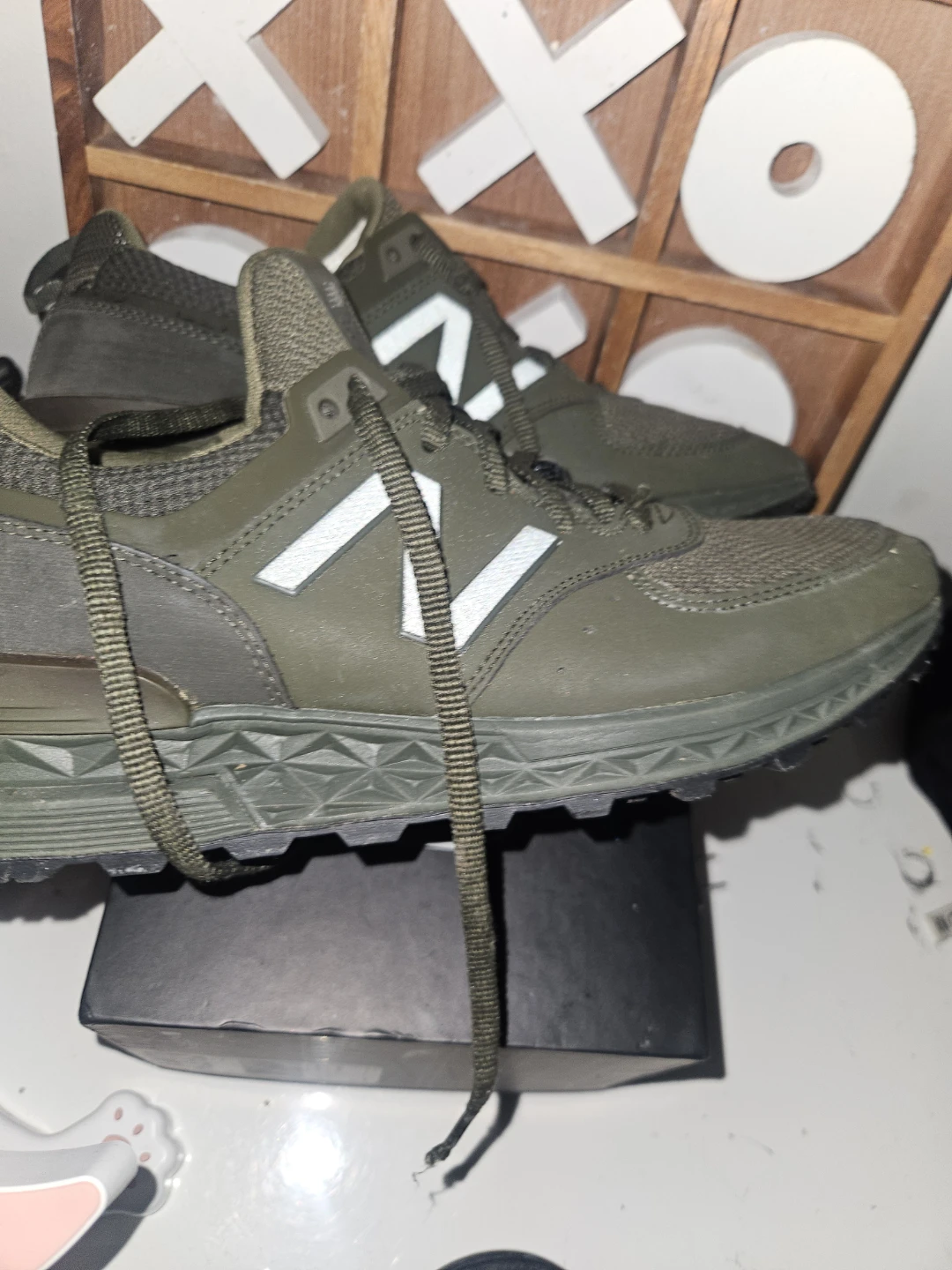 New Balance 574 Sneakers - Olive Green - photo 3