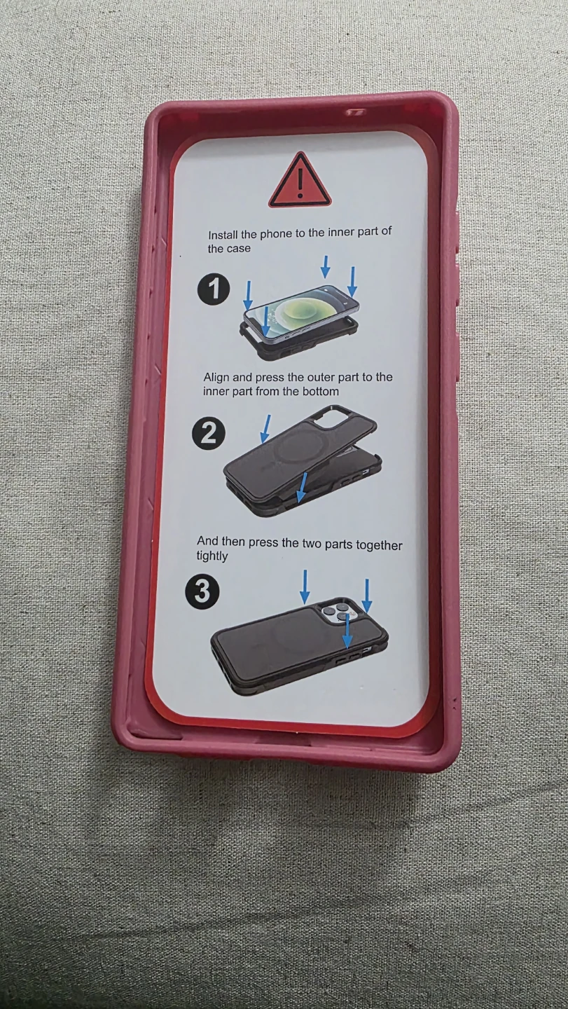 Pink Protective Phone Case samsung s25 ultra - photo 3