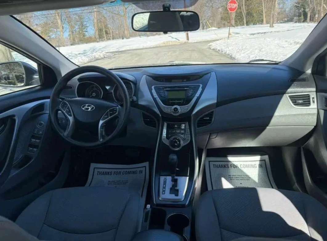 2013 Hyundai Elantra Sedan Silver