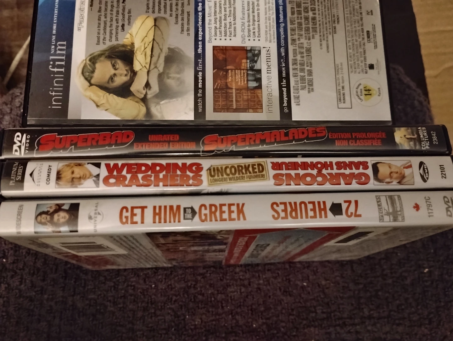 VARIOUS DVDS - SEE PHOTOS FOR TITLES