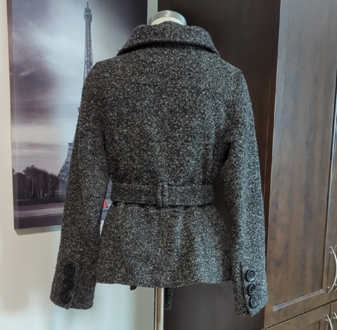 Women's Double-Breasted Peacoat - photo 5