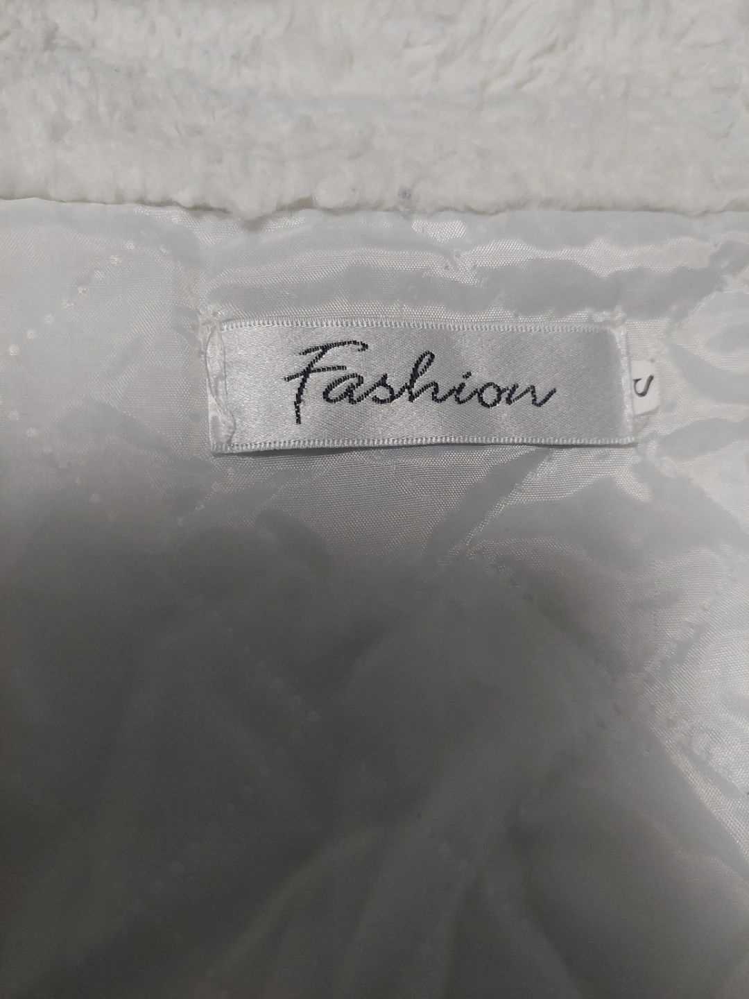 Women White Fuzzy Zip-Up Jacket  🥕 - photo 5