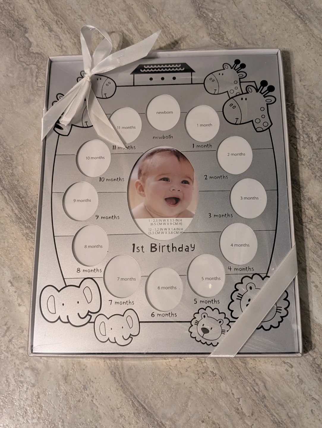 Baby's 1st Year Photo Frame