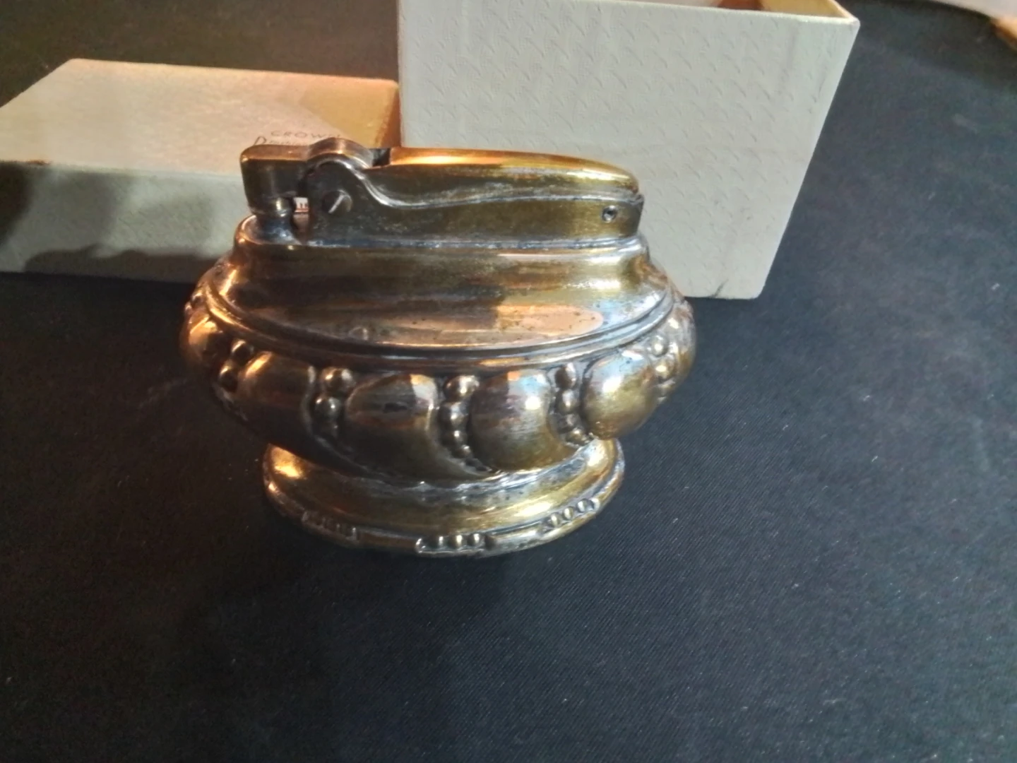 Ronson Crown Table Lighter with Box - photo 2