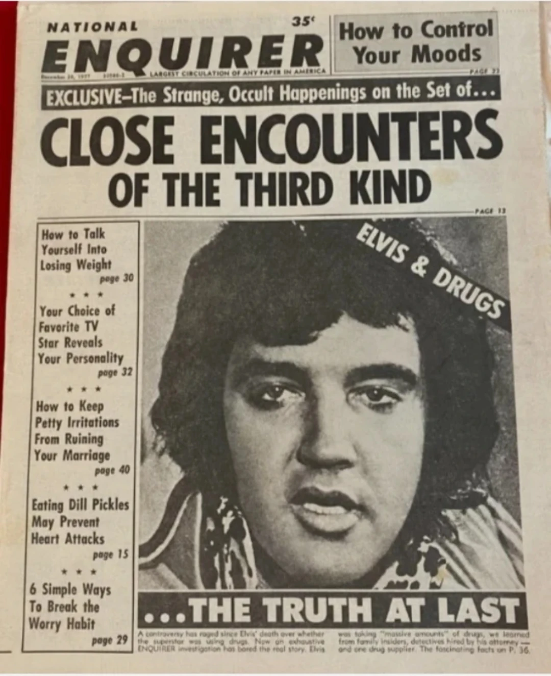 Close Encounters of the Third Kind & Elvis