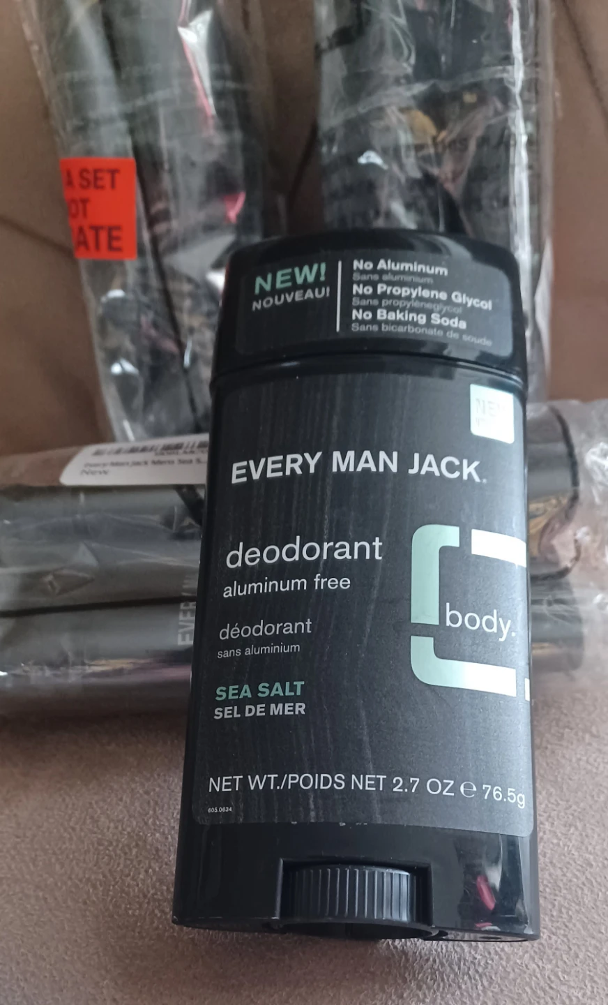 Every Man Jack Sea Salt Aluminum Free Deodorant 2.7 oz - photo 3