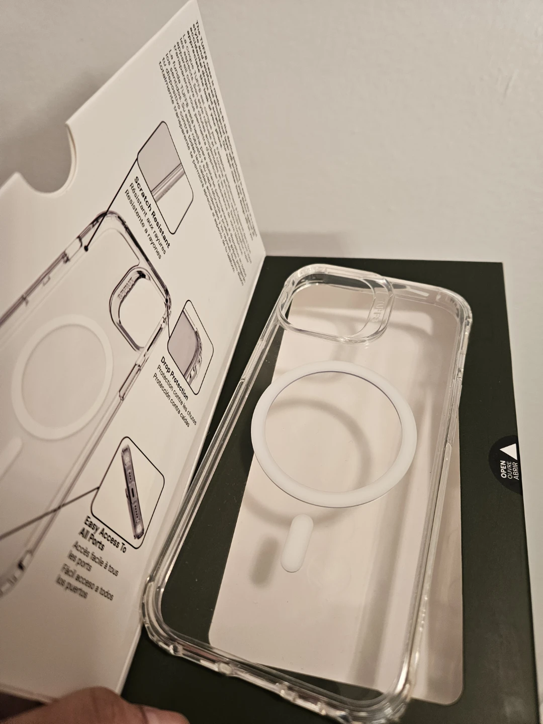 TUFF8 Clear MagSafe Case for iPhone 15/14/13