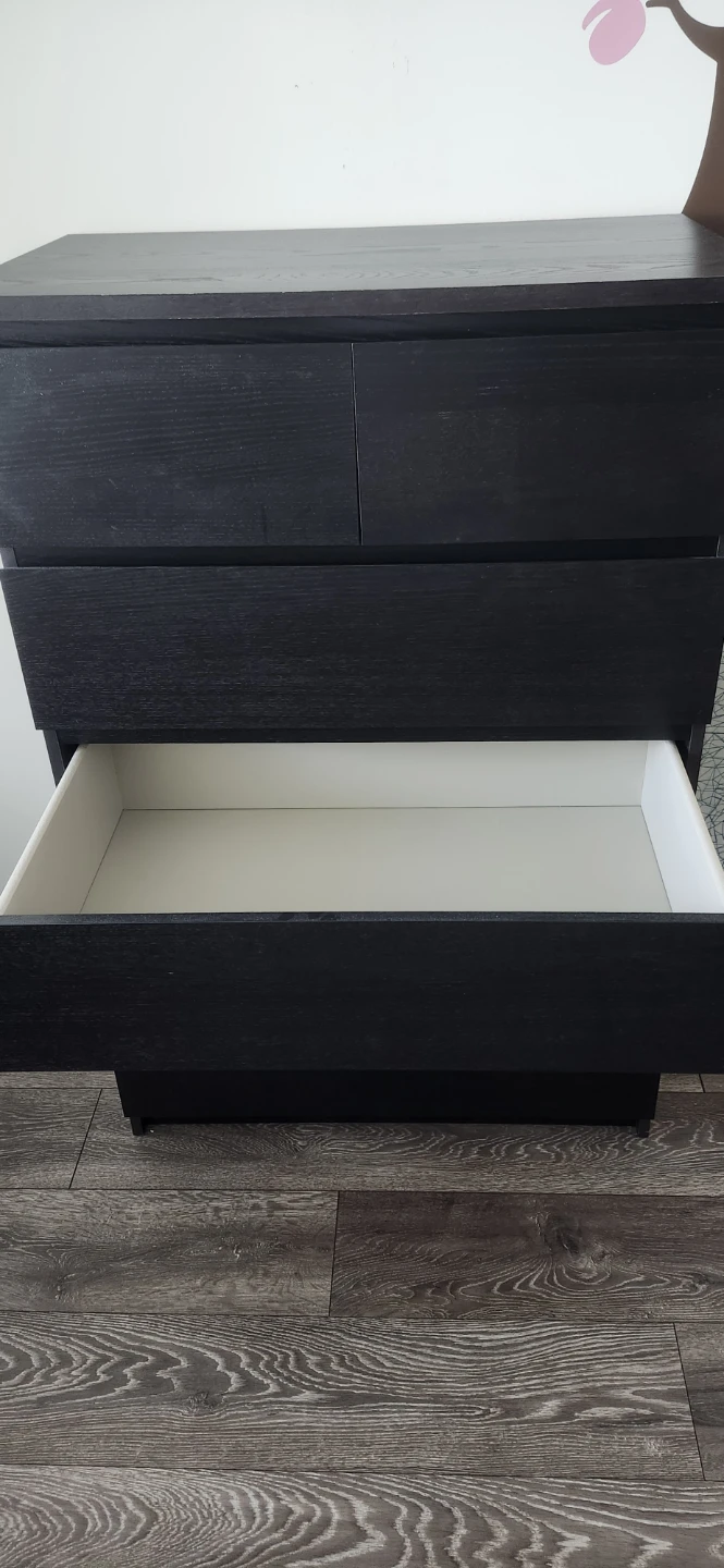 Dark Wood 6-Drawer Dresser IKEA - photo 3