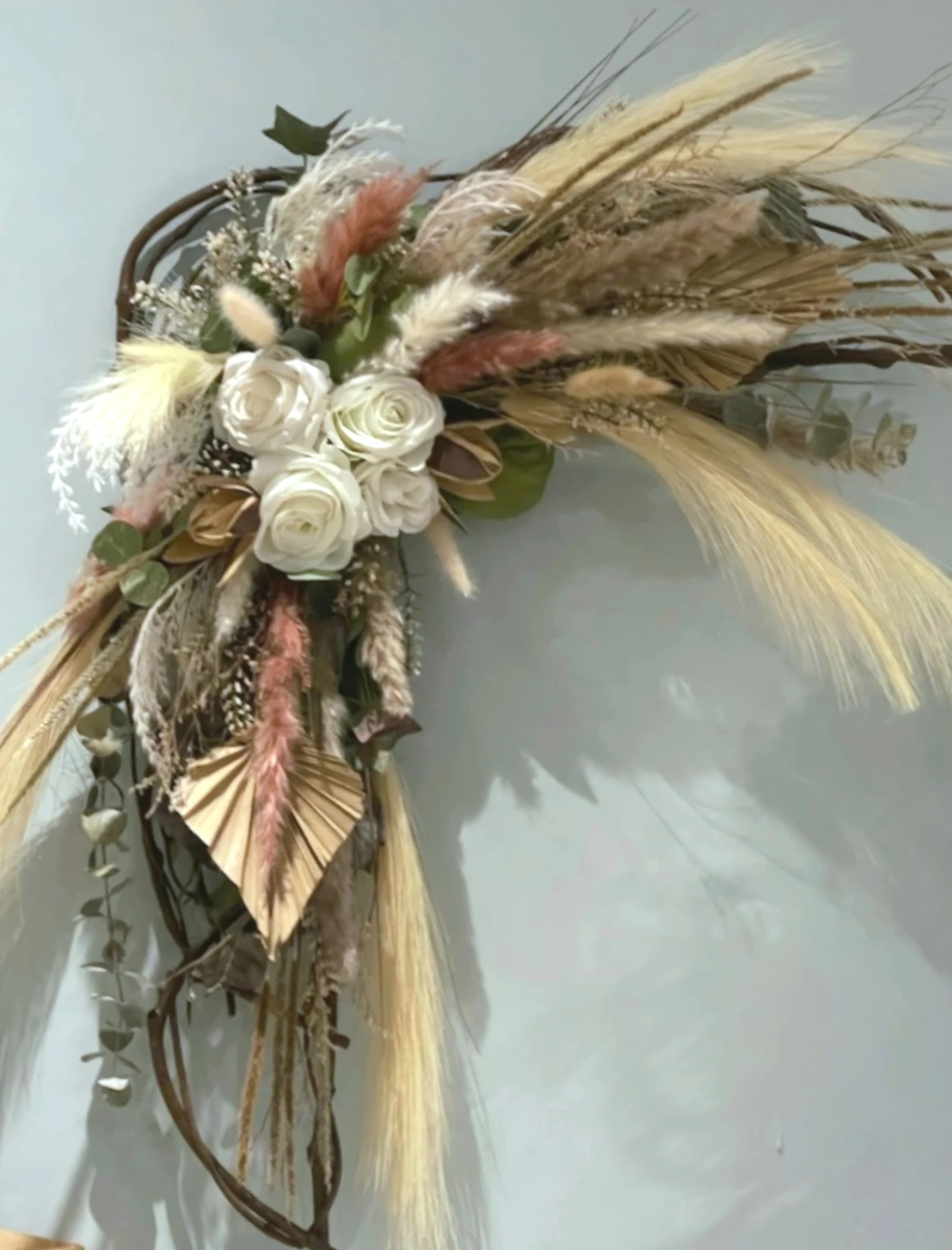 Dried Floral Arrangement Arch Decor