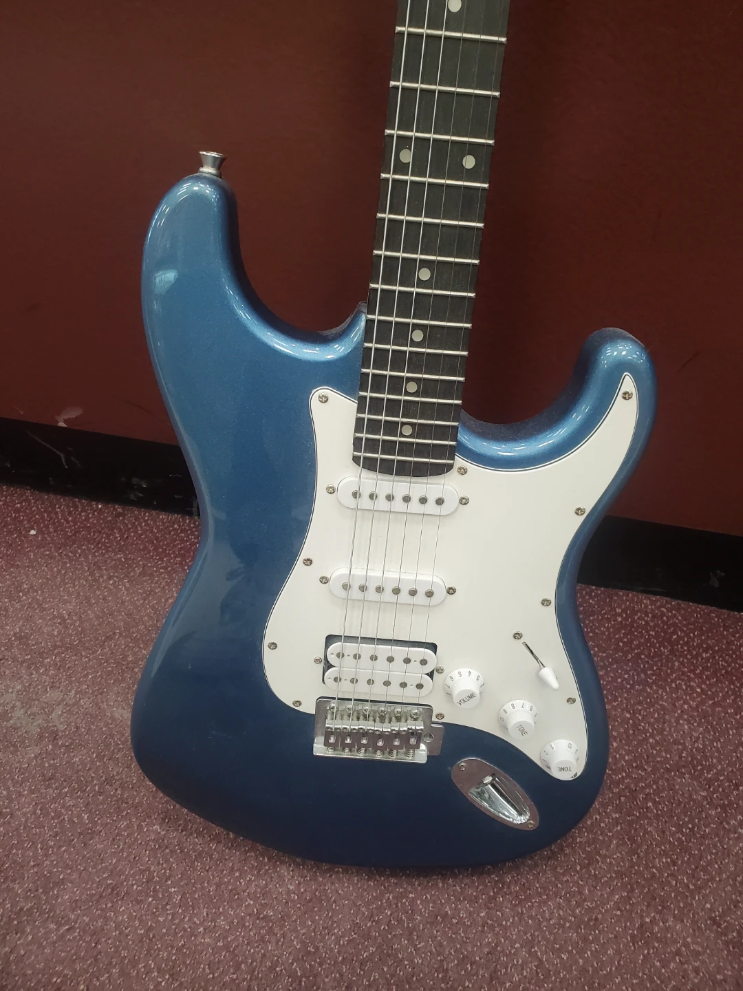 Donner Standard Series Electric Guitar - Blue - photo 3