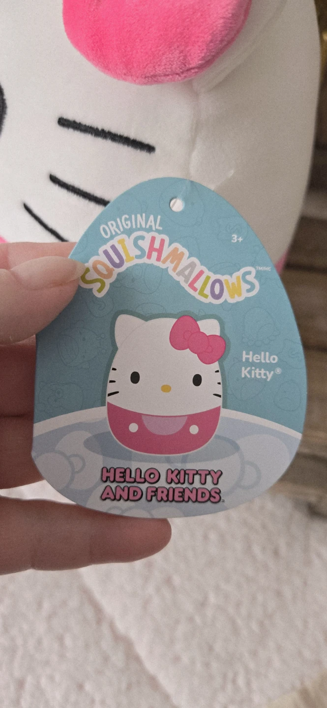 Hello Kitty Squishmallow Plush w Tags. Appr 8" - photo 3