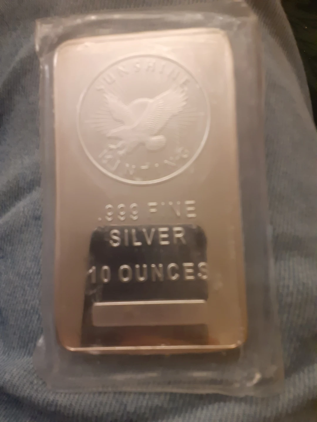 Sunshine Minting 10 oz Silver Bar