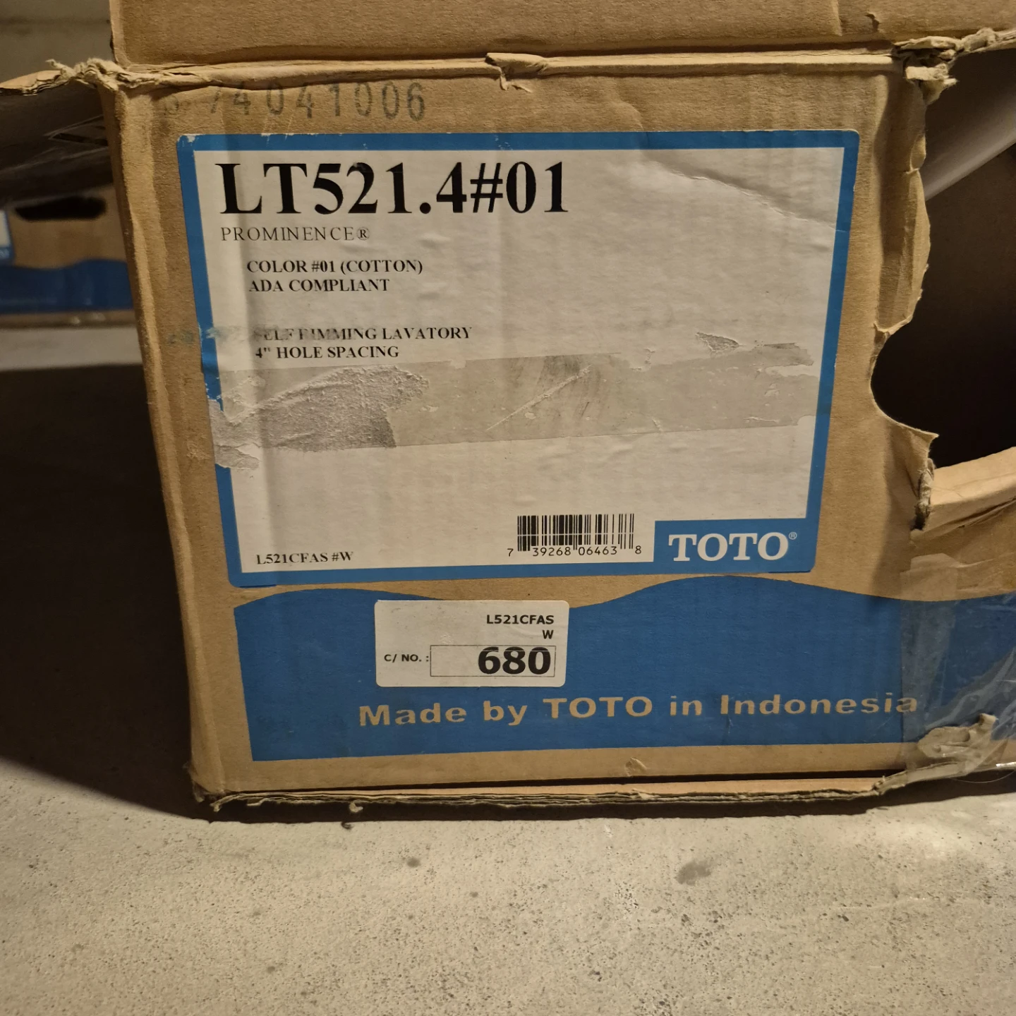 2 TOTO LT521.4#01 Prominence Self-Rimming Lavatory Sink - photo 2