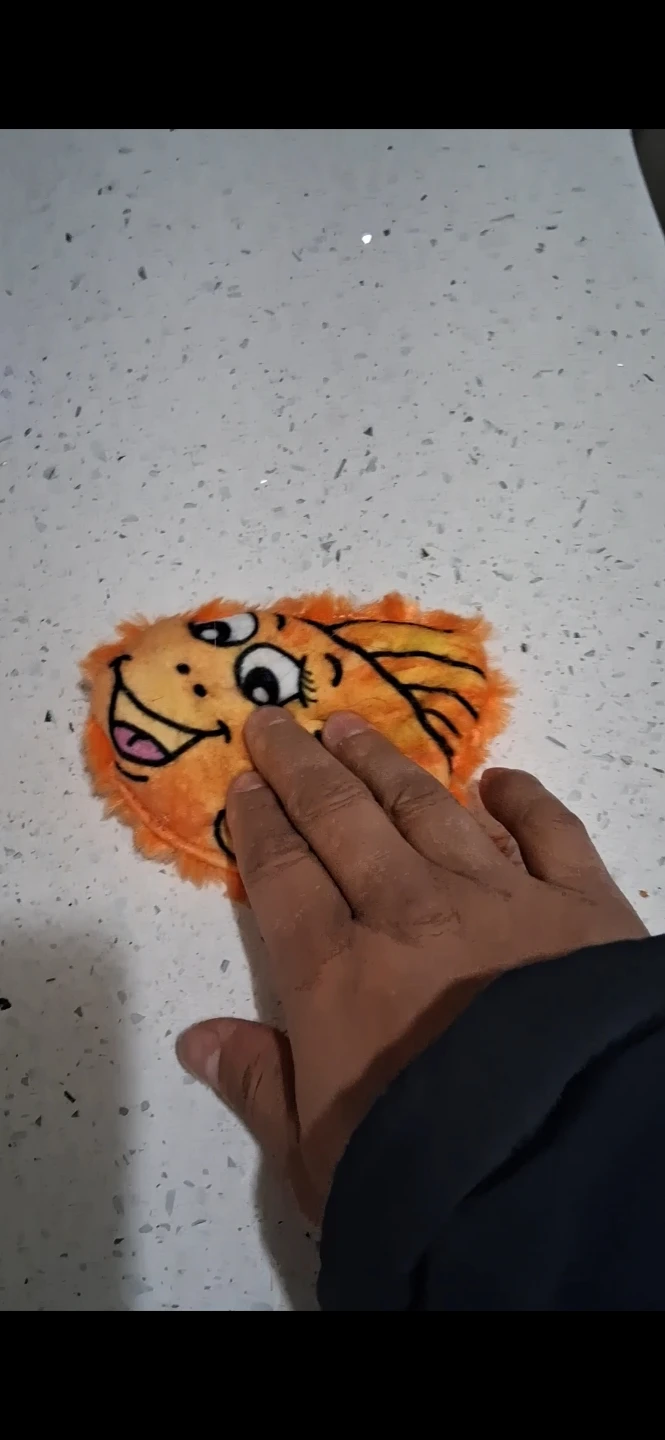 Orange Fish Plush Toy for Cats - photo 2