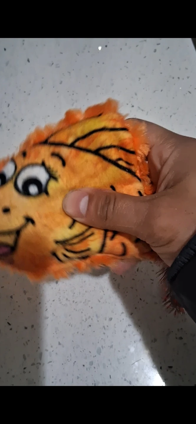Orange Fish Plush Toy for Cats - photo 3