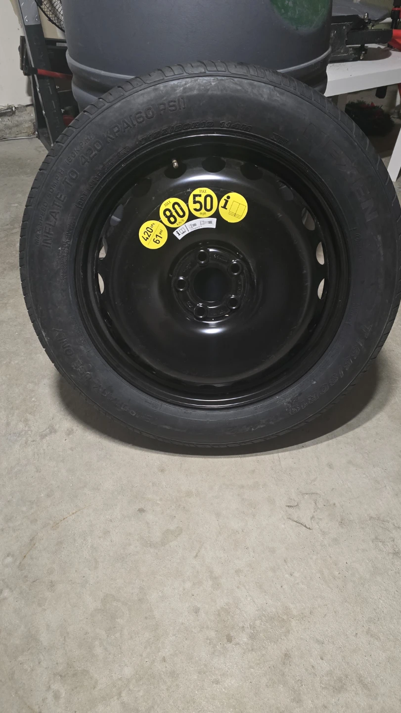 Mercedes-benz Temporary Spare Tire 155/80R19