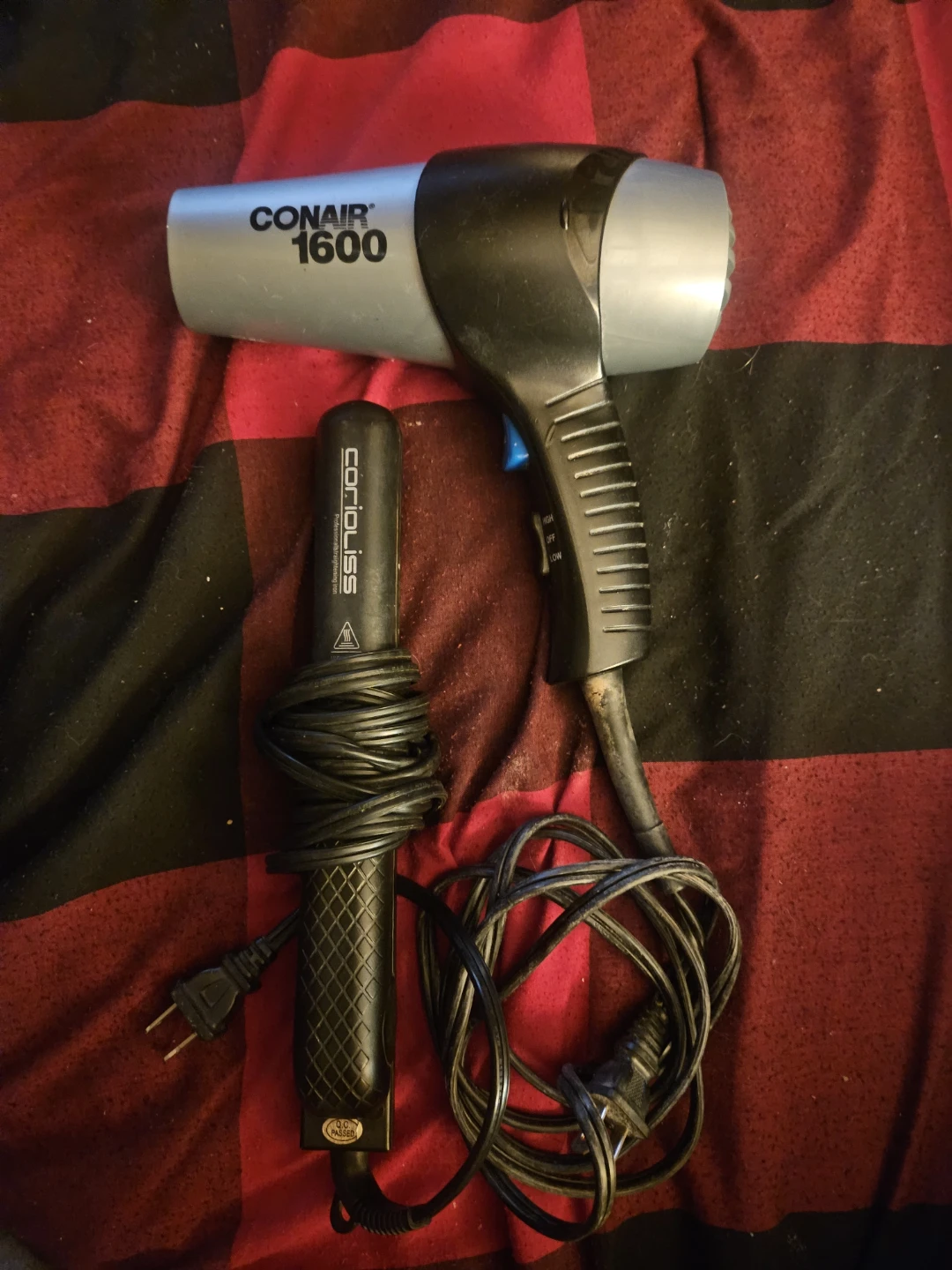Straightener and blow dryer